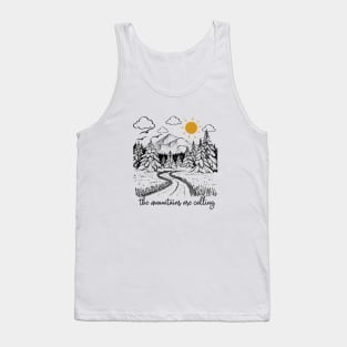 Mountains Are Calling Tank Top